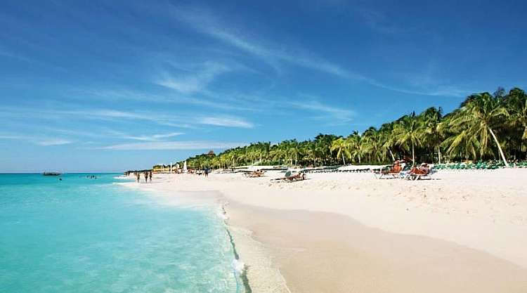 Spiaggia a Playa del Carmen